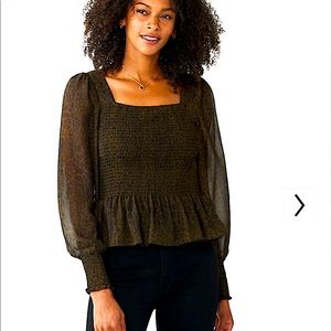 Peplum Top